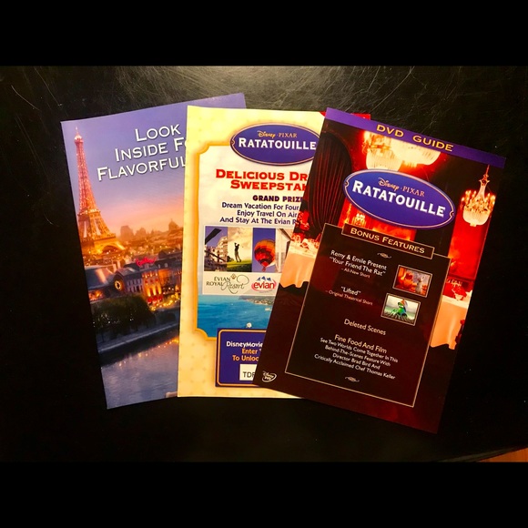 RARE-Disney’s Pixar 2007 “Ratatouille” DVD - Picture 3 of 5